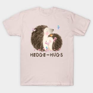 Hedge-hugs. Funny hedgehog T-Shirt